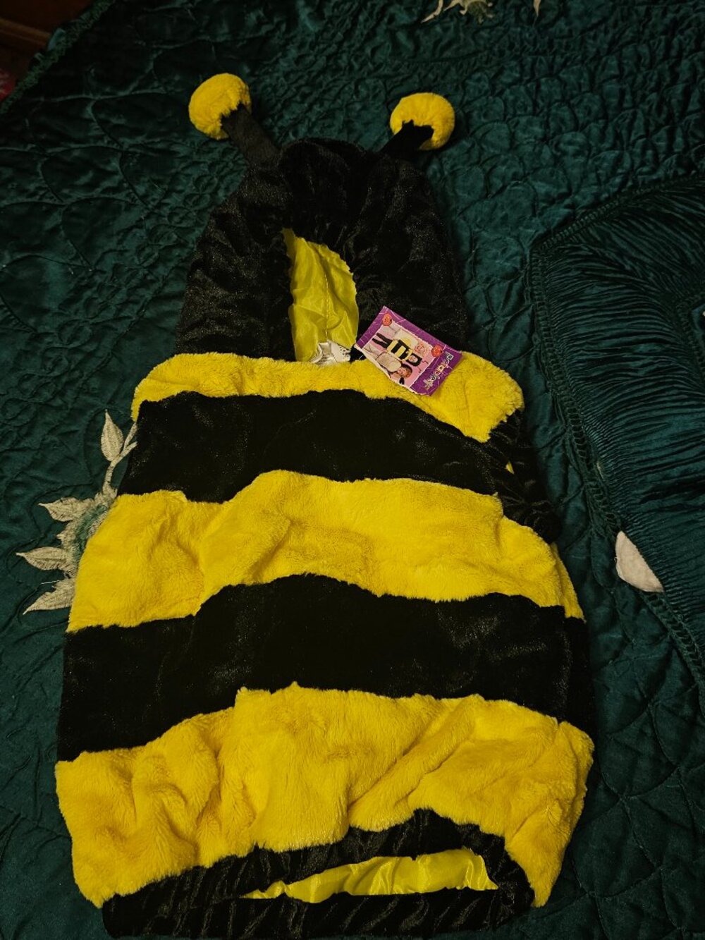 Bumble Bee Costume - Hoodie Kids Halloween Costume 20-32lbs -NEW